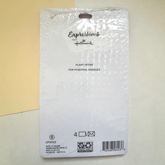 🏷️ Hallmark plants 🪴 thank you cards & envelopes set of 4 - Picture 9 of 11